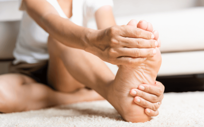 stretching alleviates the pain of Plantar Fasciitis